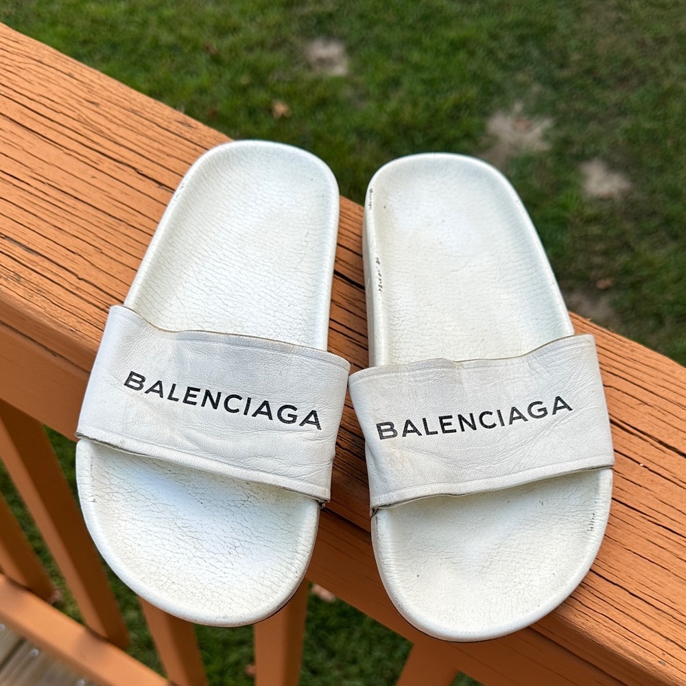 Balenciaga Women’s Pool Slide Sandals